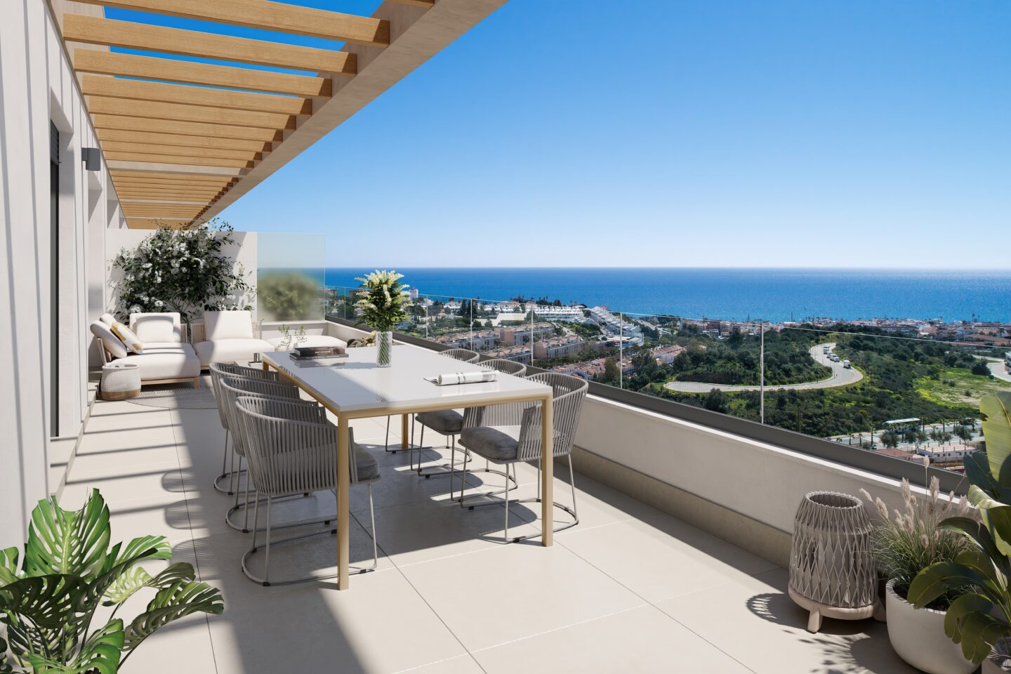 Exterior terraza vivienda